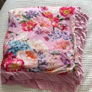 Posh Peanut Pink Floral blanket